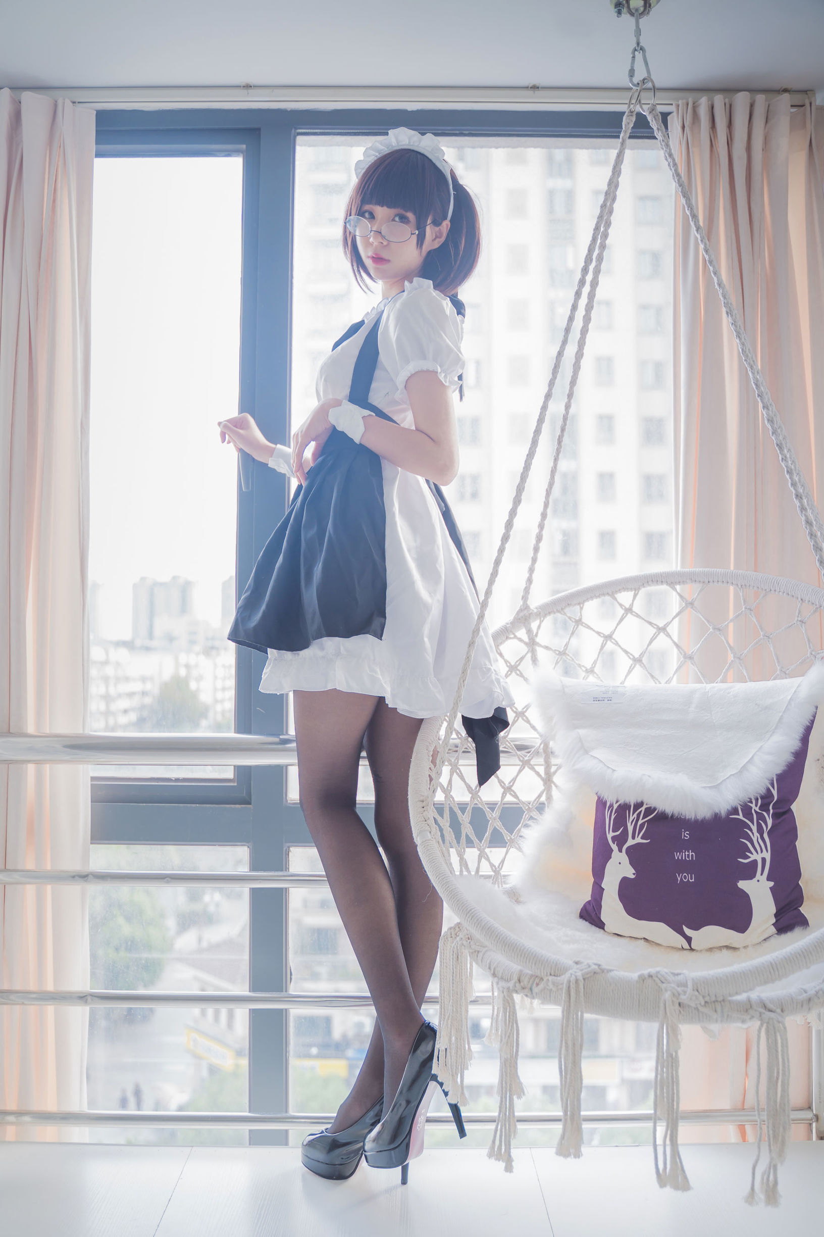 [网红COSER]西园寺南歌黑袜插图2